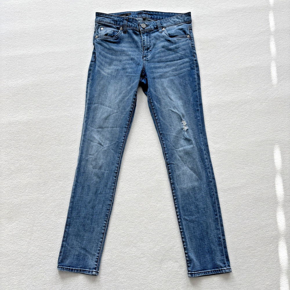 Kut From the Kloth Womens Size‎ 6 Katy Boyfriend Jeans Distressed Light Wash